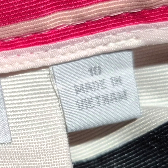 Striped Pink and Black Women's Skirt - Picture 4 of 5